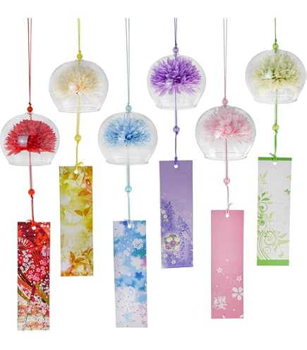 Amazon.com : ACEVER Japanese Edo Furin Wind Chime Bell Birthday